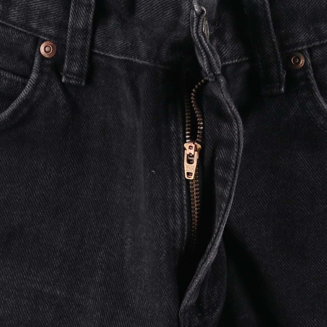 Lee Regular Fit Tapered Denim Pants, Men's Size 32 cotton black type Vintage Second Hand