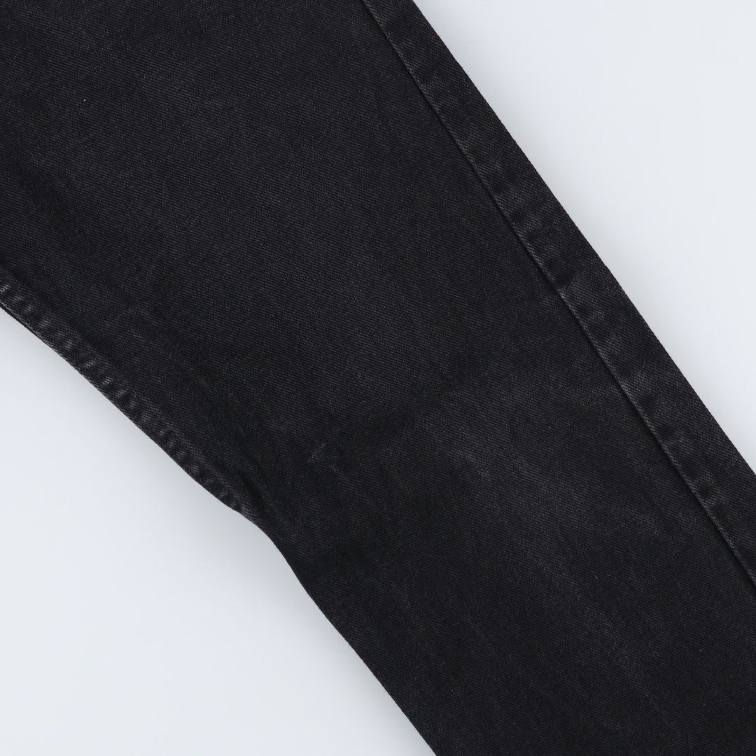 Lee Regular Fit Tapered Denim Pants, Men's Size 32 cotton black type Vintage Second Hand