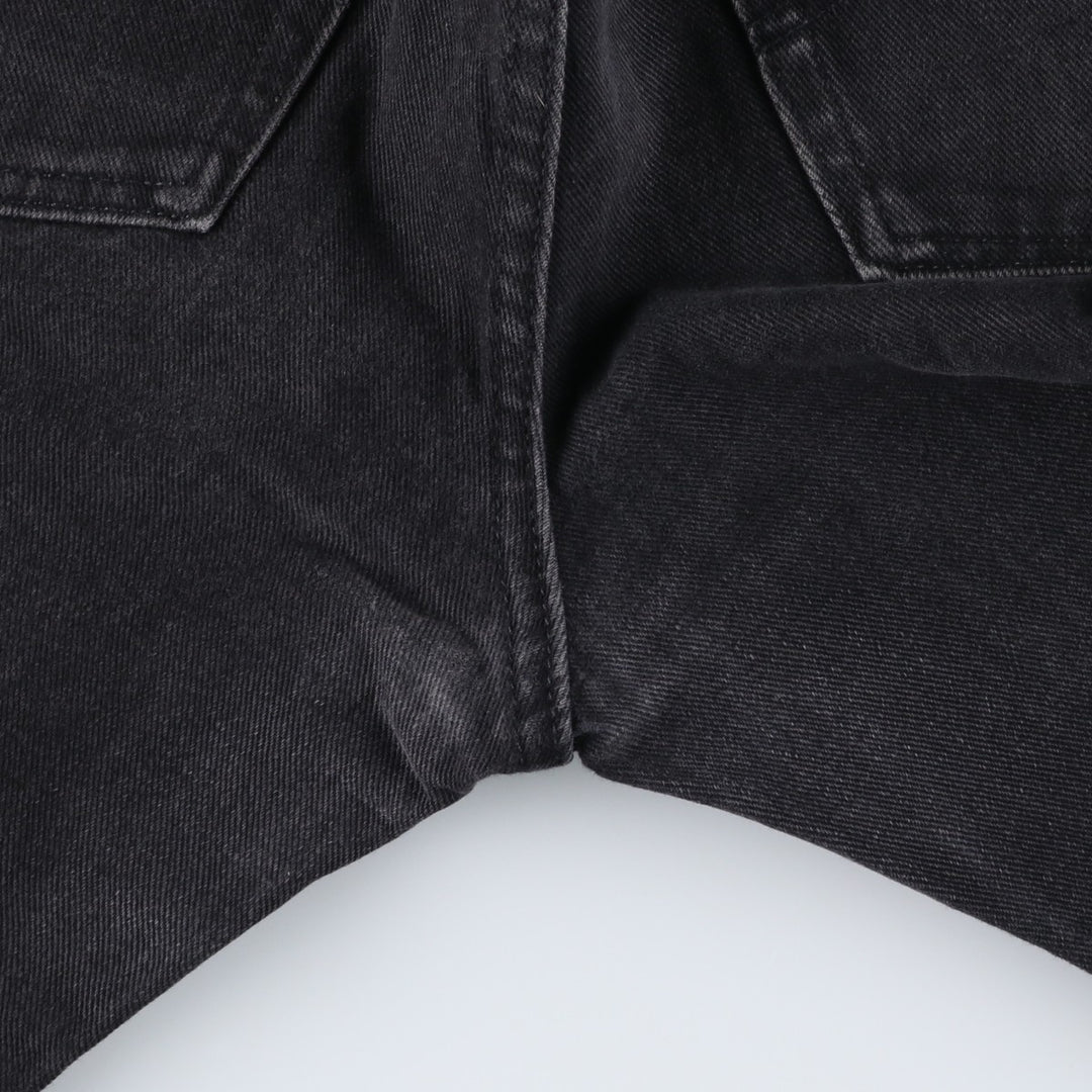 Lee Regular Fit Tapered Denim Pants, Men's Size 32 cotton black type Vintage Second Hand