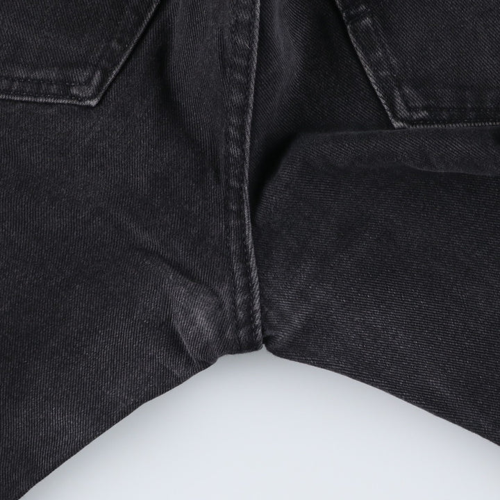 Lee Regular Fit Tapered Denim Pants, Men's Size 32 cotton black type Vintage Second Hand