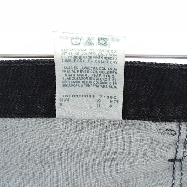 Rustler Black Denim Tapered Denim Pants, Men's Size 34 cotton black type Vintage Second Hand