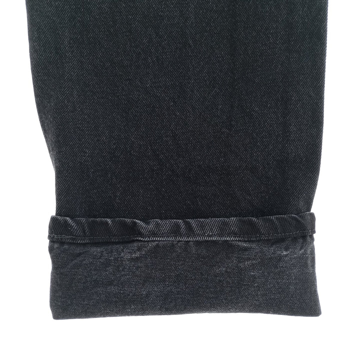 Rustler Black Denim Tapered Denim Pants, Men's Size 34 cotton black type Vintage Second Hand