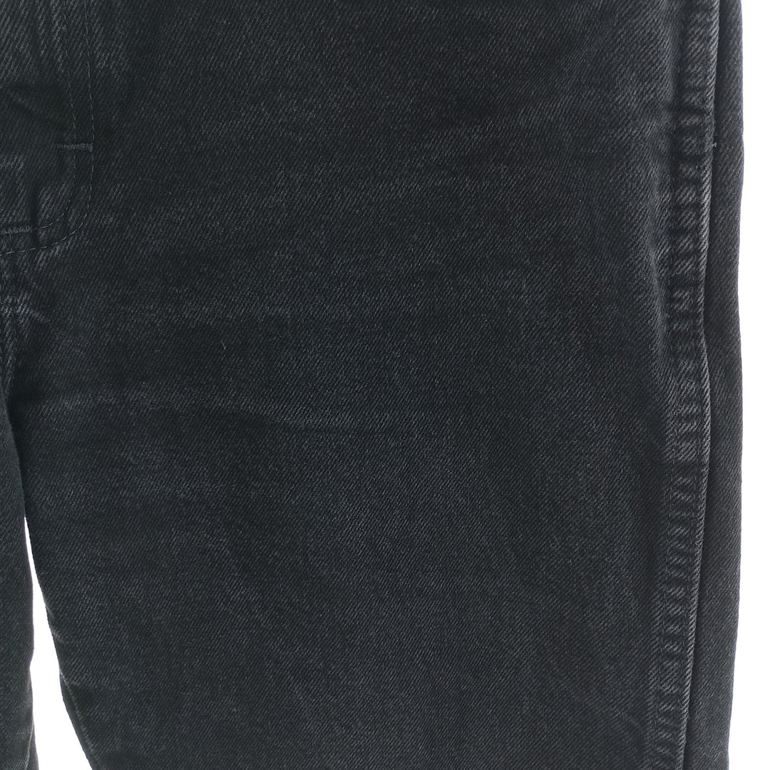 Rustler Black Denim Straight Denim Pants for Men, W31 equivalent cotton black type Vintage Second Hand