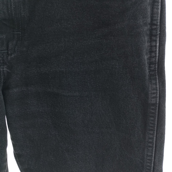 Rustler Black Denim Straight Denim Pants for Men, W31 equivalent cotton black type Vintage Second Hand