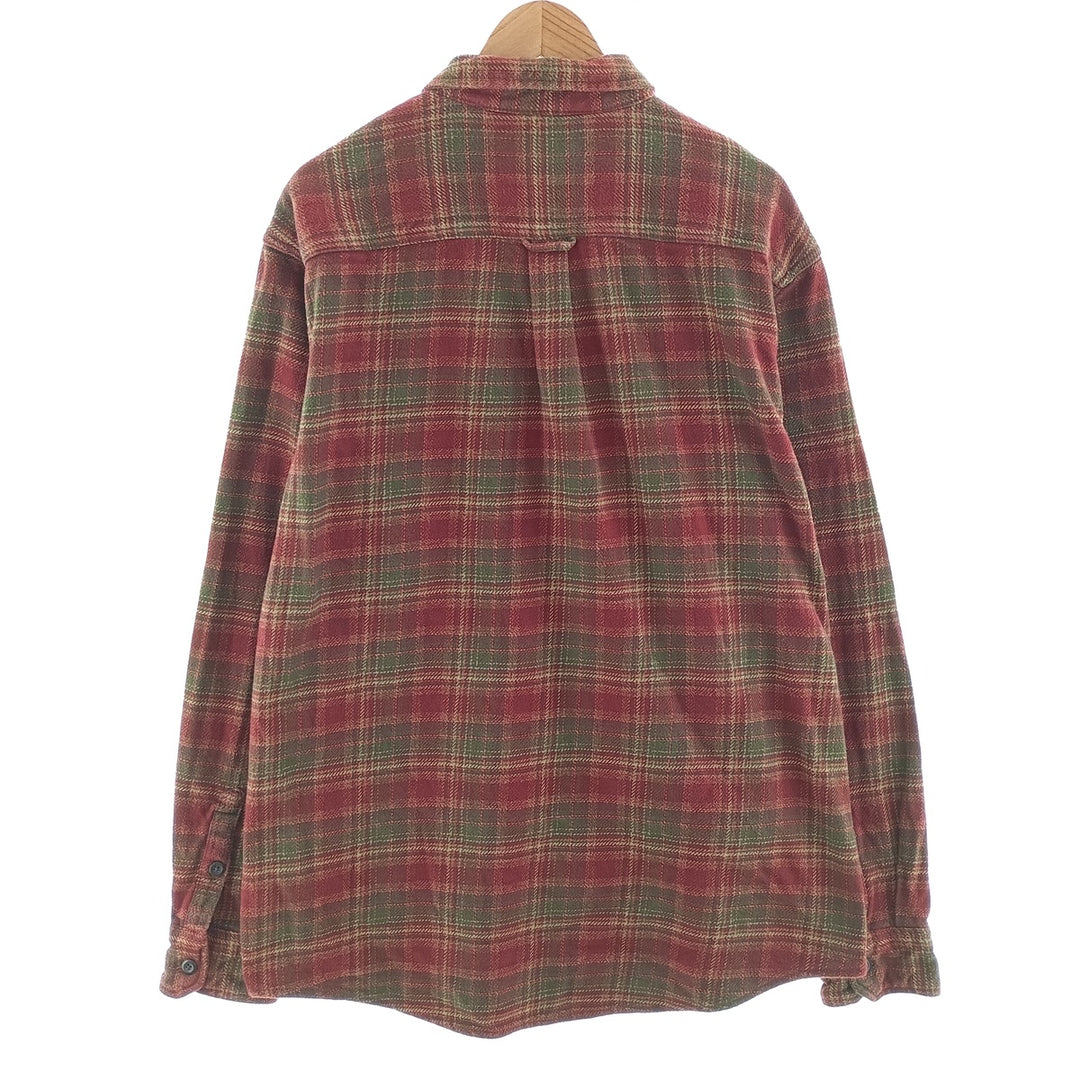 ORVIS Long Sleeve Heavy Flannel Check Shirt Men's XXL / eaa404838