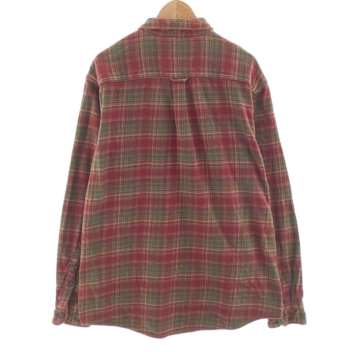 ORVIS Long Sleeve Heavy Flannel Check Shirt Men's XXL / eaa404838