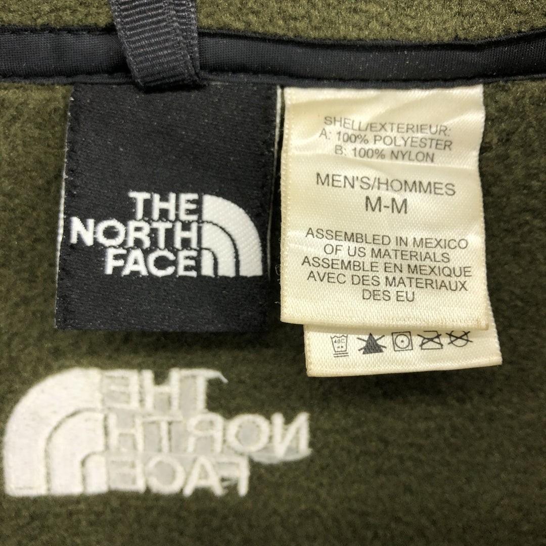 The North Face fleece jacket, size M, men's polyester Khaki type Vintage Second Hand