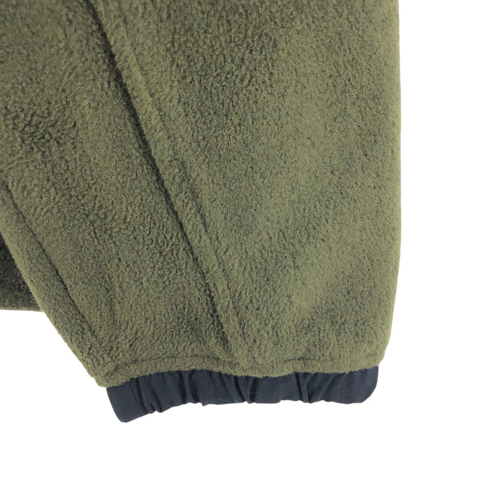 The North Face fleece jacket, size M, men's polyester Khaki type Vintage Second Hand