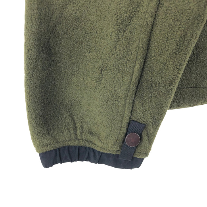 The North Face fleece jacket, size M, men's polyester Khaki type Vintage Second Hand