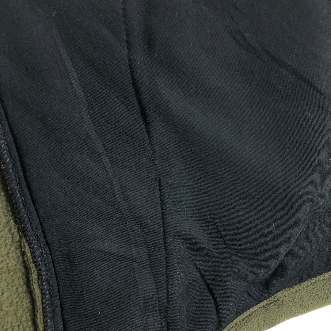 The North Face fleece jacket, size M, men's polyester Khaki type Vintage Second Hand