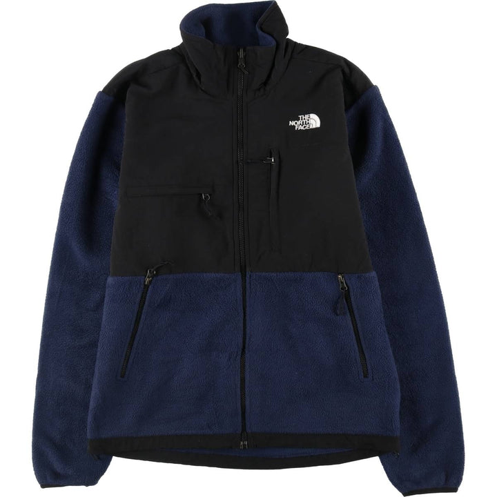 THE NORTH FACE Denali Jacket, Nylon x Fleece Jacket, Men's S Size polyester navy blue type Vintage Second Hand