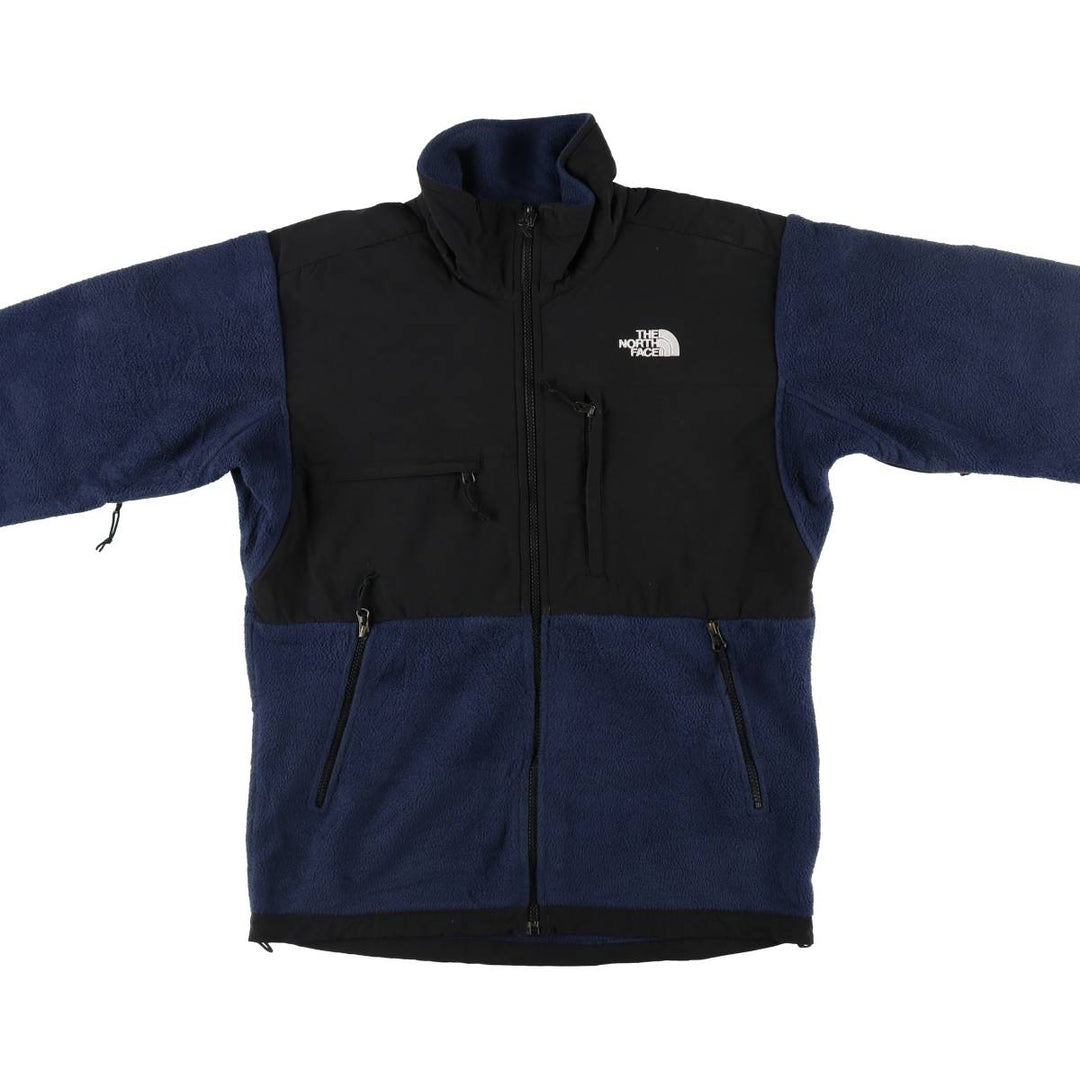 THE NORTH FACE Denali Jacket, Nylon x Fleece Jacket, Men's S Size polyester navy blue type Vintage Second Hand