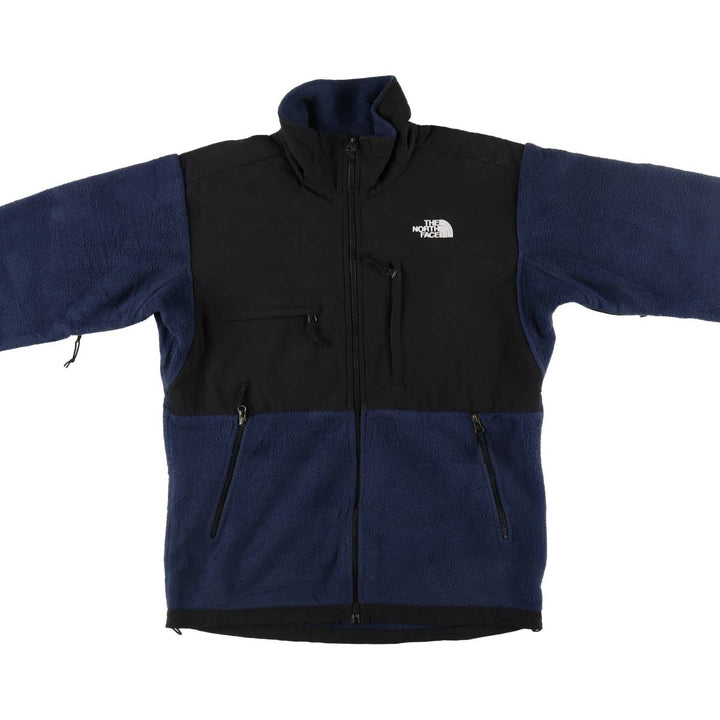 THE NORTH FACE Denali Jacket, Nylon x Fleece Jacket, Men's S Size polyester navy blue type Vintage Second Hand
