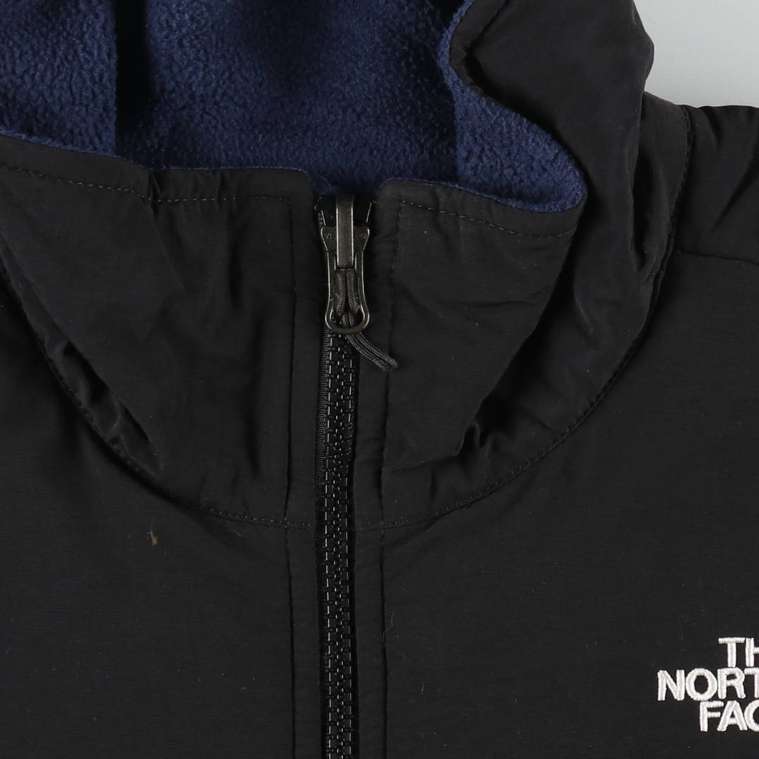 THE NORTH FACE Denali Jacket, Nylon x Fleece Jacket, Men's S Size polyester navy blue type Vintage Second Hand