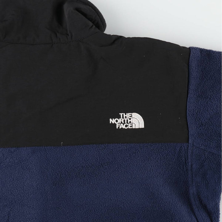 THE NORTH FACE Denali Jacket, Nylon x Fleece Jacket, Men's S Size polyester navy blue type Vintage Second Hand