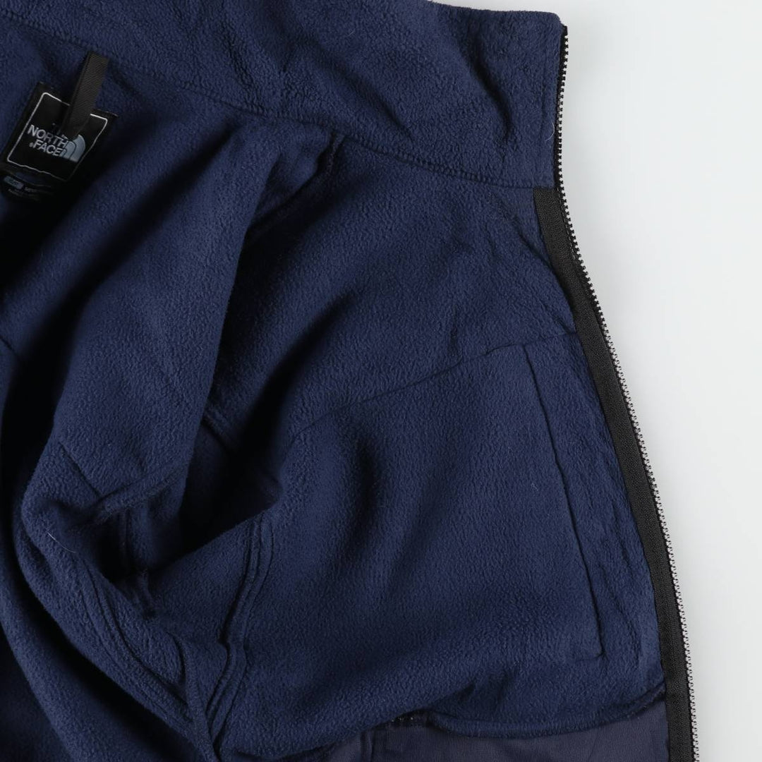 THE NORTH FACE Denali Jacket, Nylon x Fleece Jacket, Men's S Size polyester navy blue type Vintage Second Hand