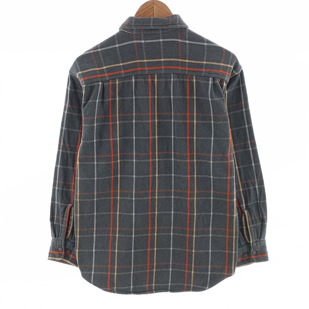 90s~00'S ST.JOHN'S BAY Long Sleeve Flannel Check Shirt Men's M Size /eaa404948