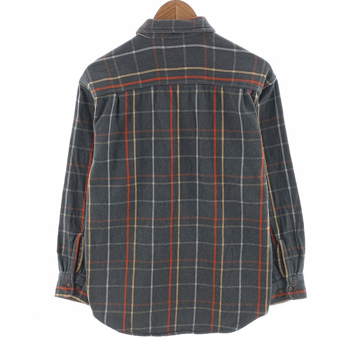 90s~00'S ST.JOHN'S BAY Long Sleeve Flannel Check Shirt Men's M Size /eaa404948