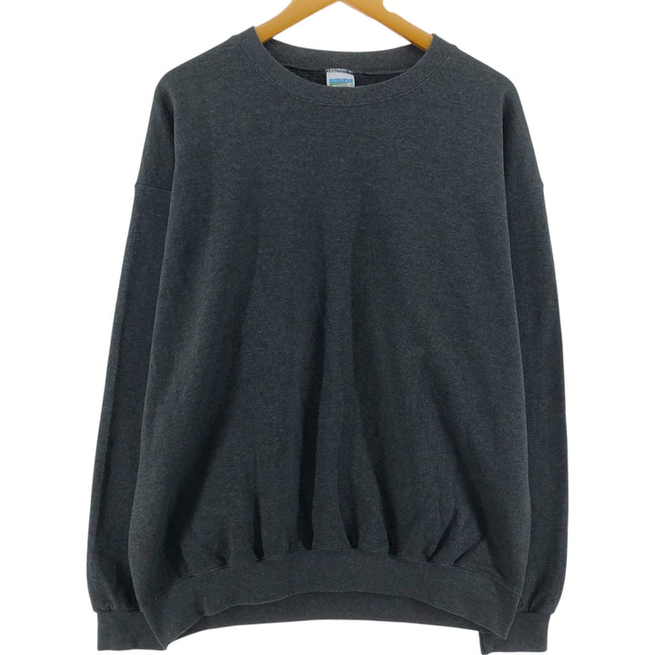 Vintage 90'S Cheetah Mervyns plain sweatshirt, made in the USA, size L, men's cotton gray type Vintage Second Hand