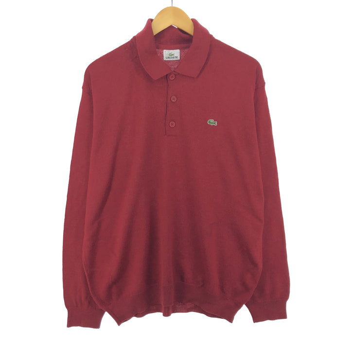 Lacoste LACOSTE Polo knit sweater Men's XL /eaa405119