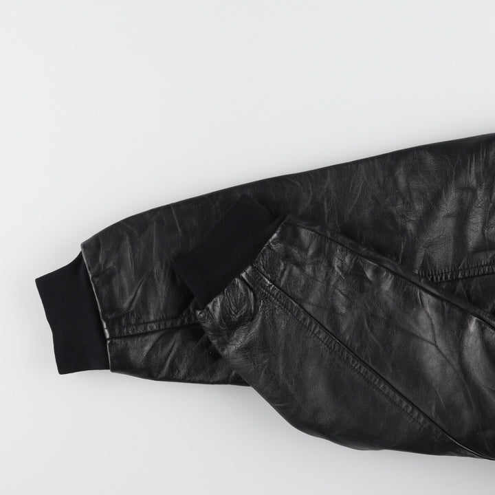 G WEAR Back Embroidery Leather Sleeve Wool Varsity Jacket Award Jacket Varsity Jacket Made in USA Men's M /eaa405133