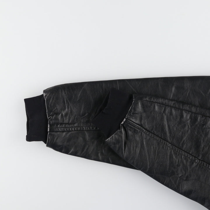 G WEAR Back Embroidery Leather Sleeve Wool Varsity Jacket Award Jacket Varsity Jacket Made in USA Men's M /eaa405133