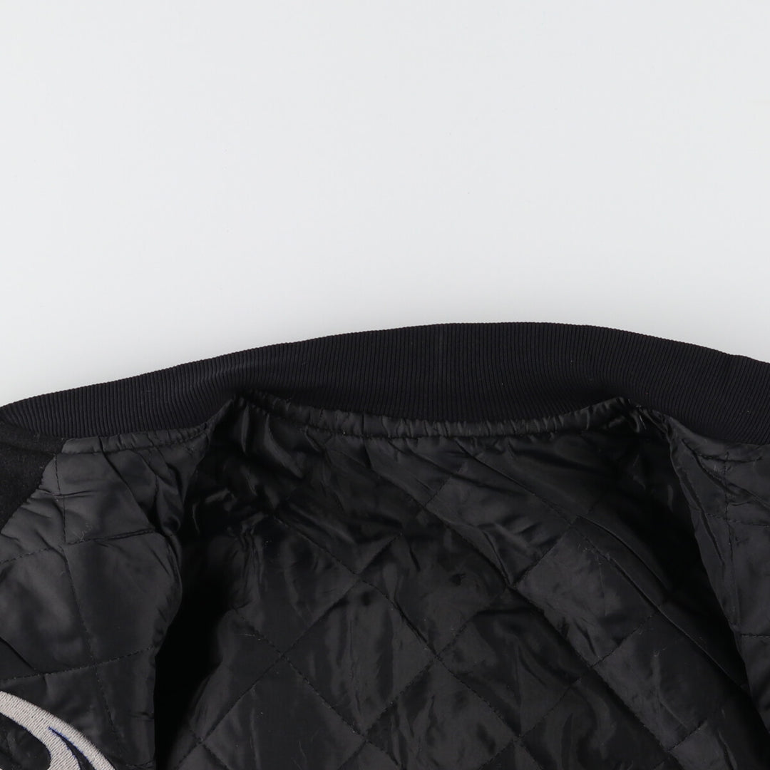 G WEAR Back Embroidery Leather Sleeve Wool Varsity Jacket Award Jacket Varsity Jacket Made in USA Men's M /eaa405133