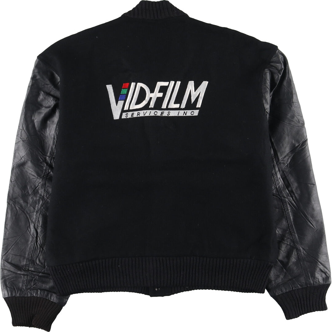 California Custom Jackets Back Embroidery Leather Sleeve Wool Varsity Jacket Award Jacket Varsity Jacket Made in USA Men's XL /eaa405134