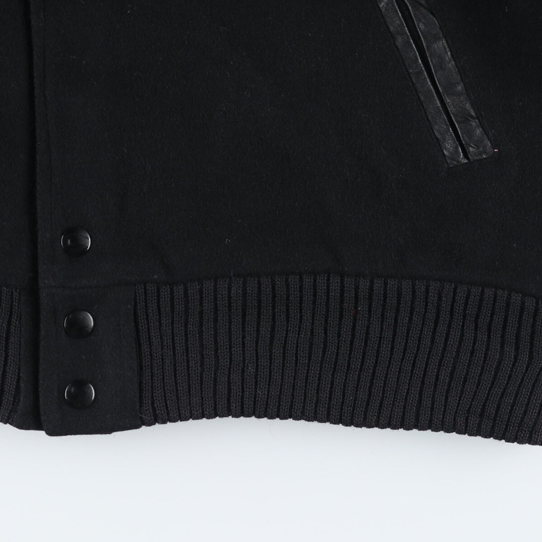 California Custom Jackets Back Embroidery Leather Sleeve Wool Varsity Jacket Award Jacket Varsity Jacket Made in USA Men's XL /eaa405134