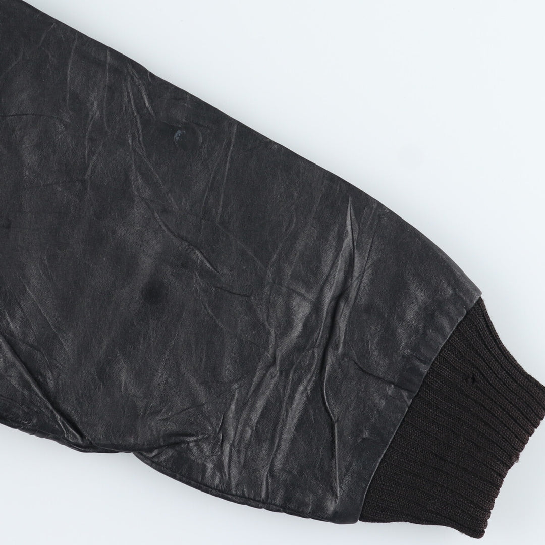 California Custom Jackets Back Embroidery Leather Sleeve Wool Varsity Jacket Award Jacket Varsity Jacket Made in USA Men's XL /eaa405134