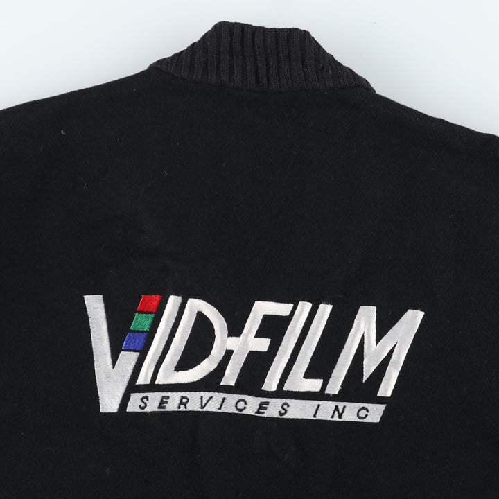 California Custom Jackets Back Embroidery Leather Sleeve Wool Varsity Jacket Award Jacket Varsity Jacket Made in USA Men's XL /eaa405134