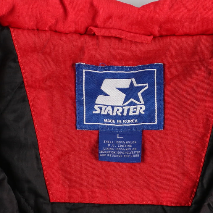 90'S Starter College Padded Jacket Men's L Vintage /eaa405275