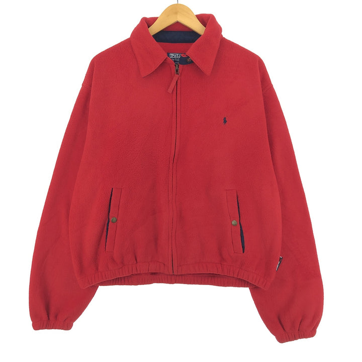 Ralph Lauren POLO by Ralph Lauren Swing Top Type Collared Fleece Jacket Men's L /eaa405303