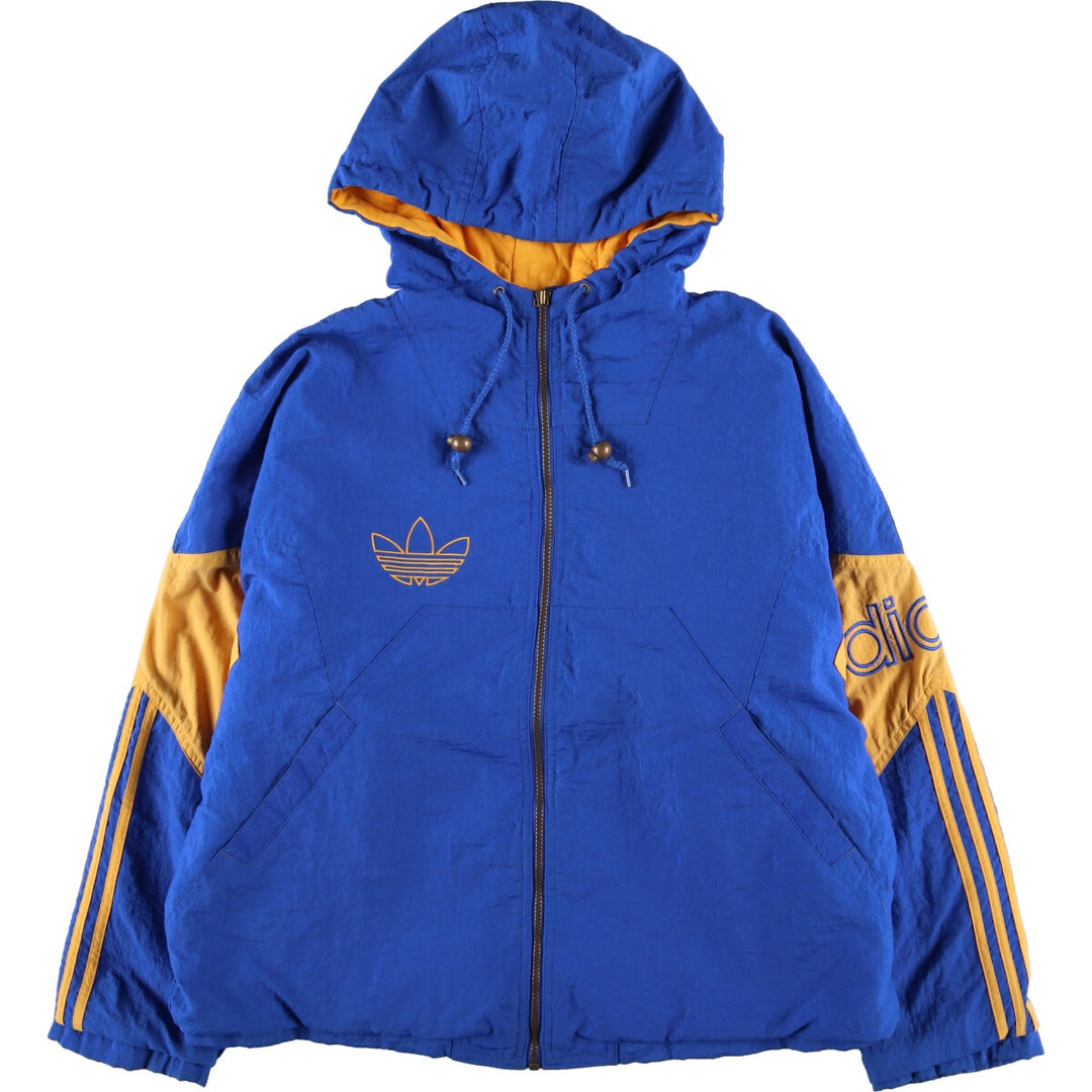 80s-90'S adidas padded hoodie men's L vintage / eaa405328