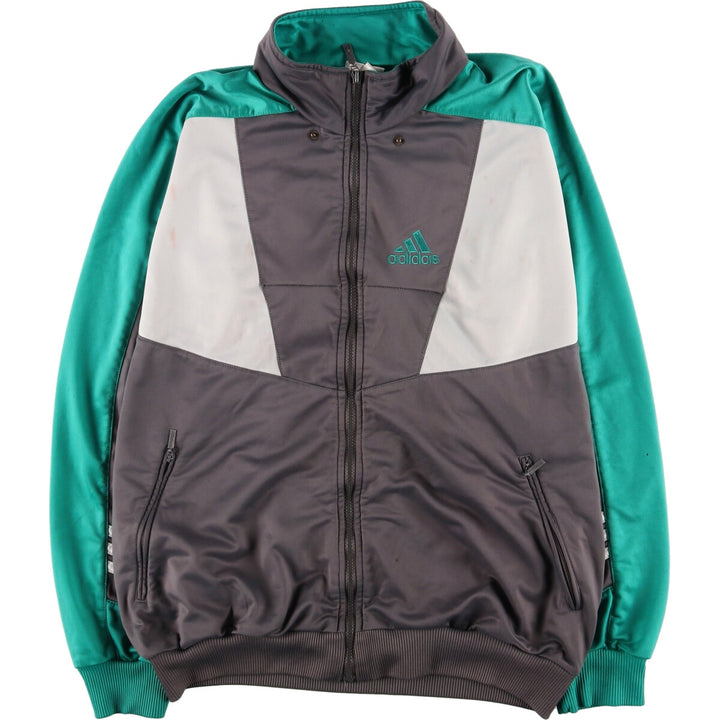 90'S Adidas Back Logo Jersey Track Jacket Men's L Vintage / eaa405354