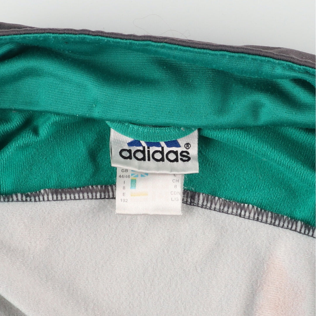 90'S Adidas Back Logo Jersey Track Jacket Men's L Vintage / eaa405354