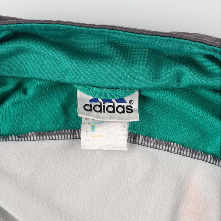 90'S Adidas Back Logo Jersey Track Jacket Men's L Vintage / eaa405354