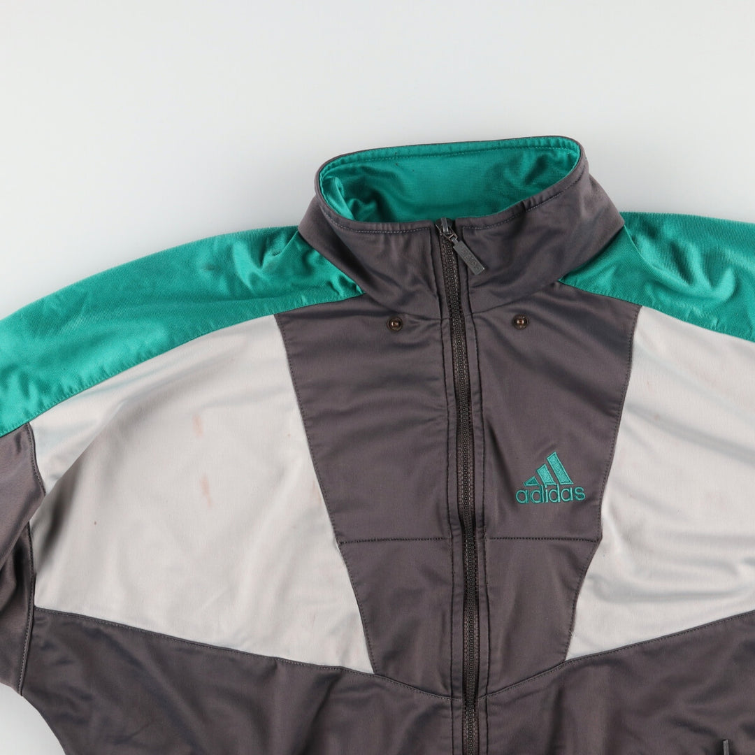 90'S Adidas Back Logo Jersey Track Jacket Men's L Vintage / eaa405354