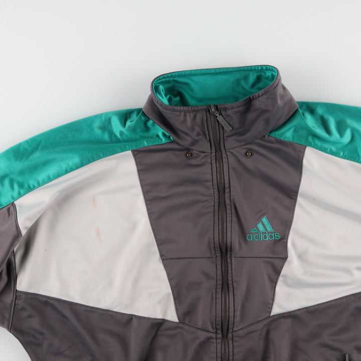 90'S Adidas Back Logo Jersey Track Jacket Men's L Vintage / eaa405354