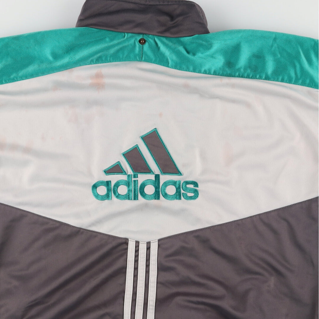 90'S Adidas Back Logo Jersey Track Jacket Men's L Vintage / eaa405354