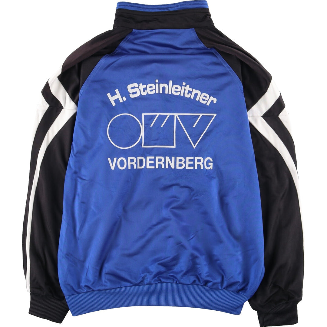 80'S Adidas Back Print Jersey Track Jacket Men's M Vintage / eaa405368