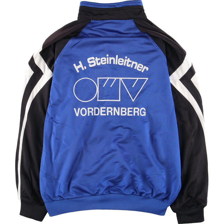 80'S Adidas Back Print Jersey Track Jacket Men's M Vintage / eaa405368