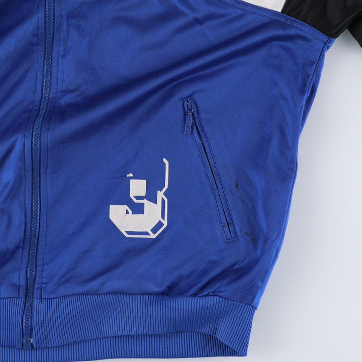 80'S Adidas Back Print Jersey Track Jacket Men's M Vintage / eaa405368