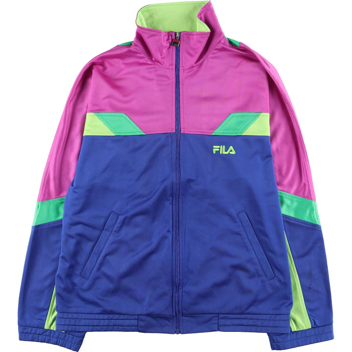 90'S FILA Jersey Track Jacket Men's L Vintage /eaa405396