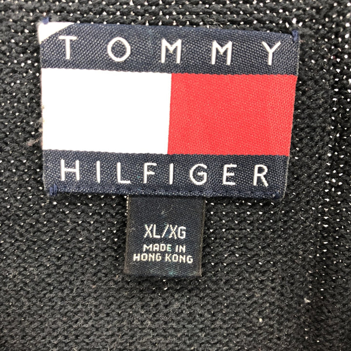 Tommy Hilfiger Cotton Knit Half Zip Sweater Men's L /eaa405399