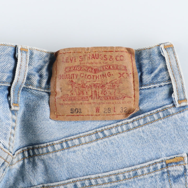90'S Levi's 501 Straight Denim Pants Made in USA Women's M (w28) Vintage /eaa405416