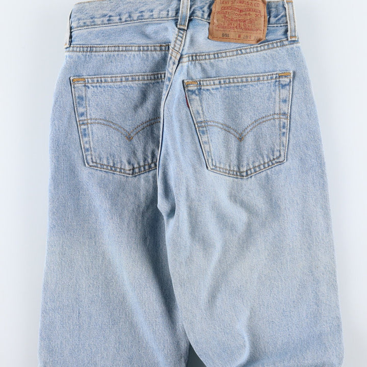 90'S Levi's 501 Straight Denim Pants Made in USA Women's M (w28) Vintage /eaa405416