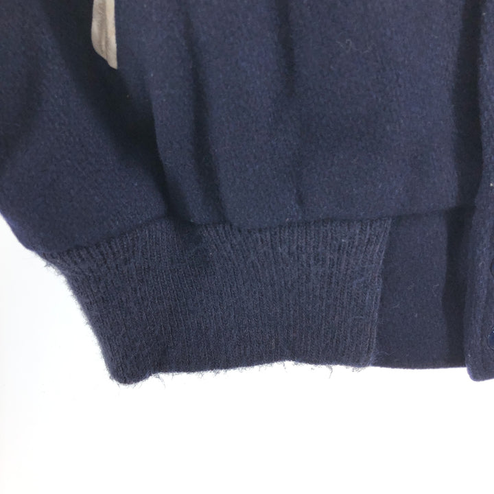 70'S Reed Leather Sleeve Wool Stadium Jacket Award Jacket Varsity Jacket Men's M Vintage /eaa405724