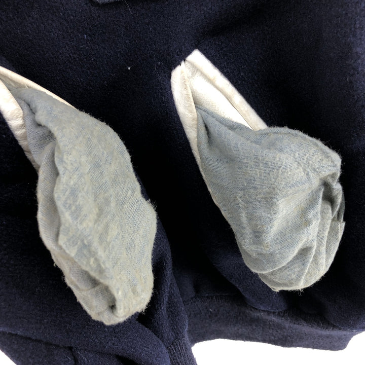 70'S Reed Leather Sleeve Wool Stadium Jacket Award Jacket Varsity Jacket Men's M Vintage /eaa405724