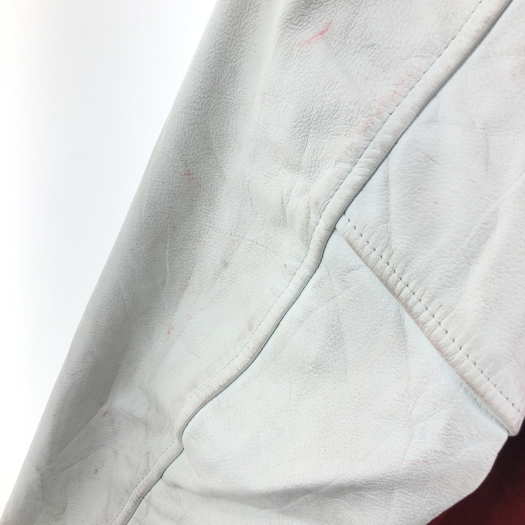 80'S BUTWIN Leather Sleeve Wool Varsity Jacket Award Jacket Varsity Jacket Made in USA Men's M Vintage /eaa405725